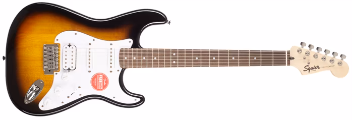 Fender Squier Bullet Stratocaster HSS LRL BSB - Guitare électrique