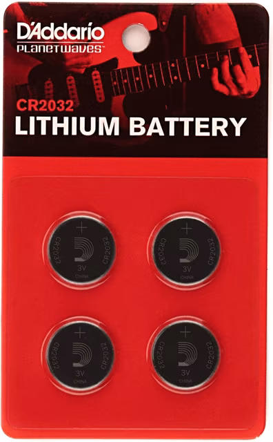 D'Addario PW-CR2032-04 - Batterie