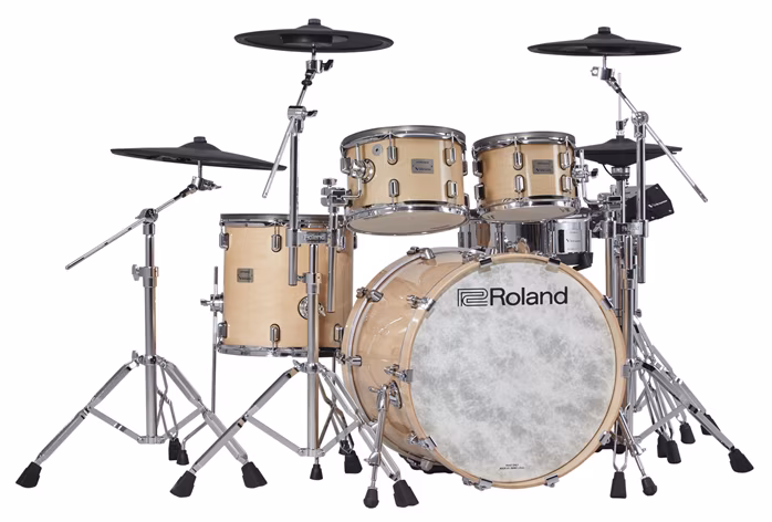 Roland VAD706 Gloss Natural V-Drums - Batterie électronique