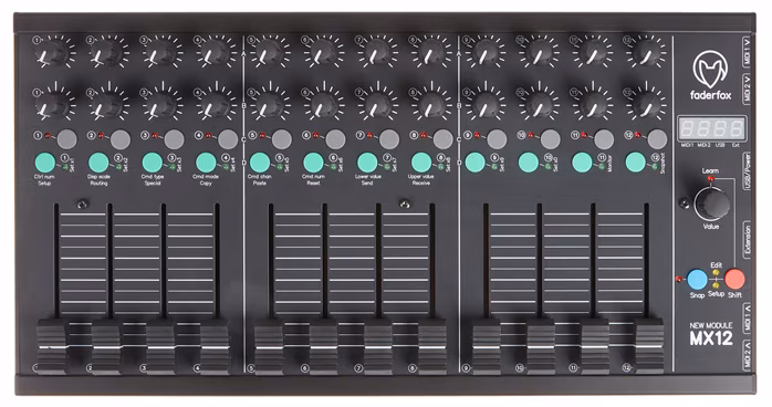 Faderfox MX12     - Contrôleur MIDI/DAW