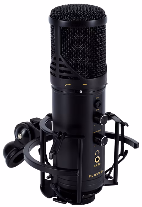 Kurzweil KM-2U B - Microphone á condensateur USB