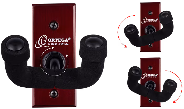 Ortega OGH-1WR - Support pour guitare mural