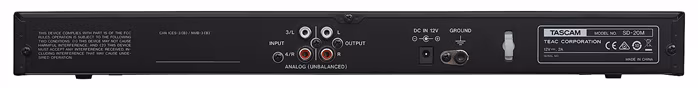 Tascam SD-20M - Enregistreur
