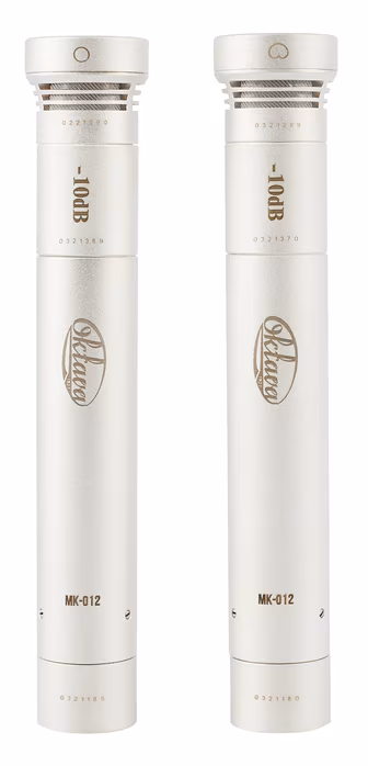 Oktava MK-012-02 matched pair Silver & Wood (déballé) - Microphone ? condensateur