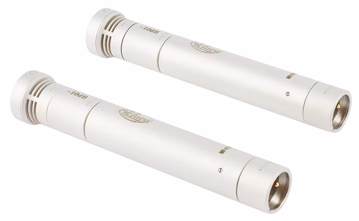 Oktava MK-012-02 matched pair Silver & Wood (déballé) - Microphone ? condensateur