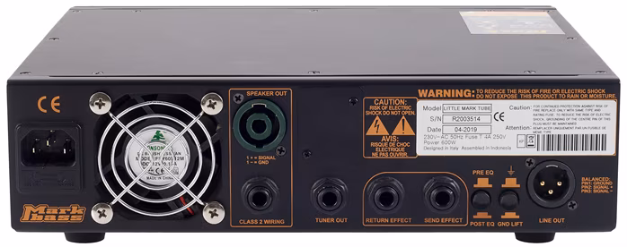 Markbass Little Mark Tube - Amplificateur hybride pour basse