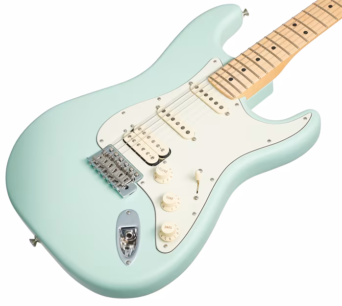 Fender American Performer Stratocaster HSS MN Satin SFG - Guitare électrique