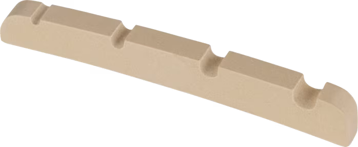 Fender Pre-Slotted String Nut, American Standard Precision Bass, Bone - Frette zéro