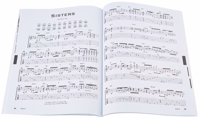 MS In Session With Steve Vai - Partitions pour guitare