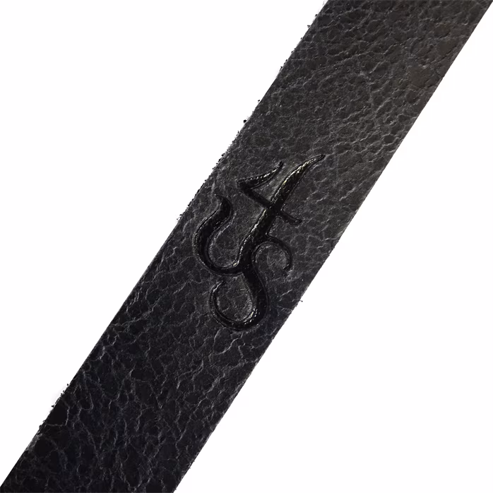 Richter Richard Fortus Signature Guitar Strap Vintage Black - Sangle de guitare