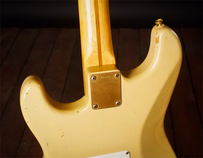 Fender Custom Shop 1996 Custom Shop Stratocaster Mary Kaye Cunetto Relic R0660 - Guitare électrique