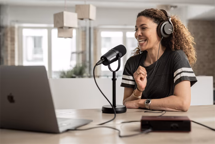 Shure MV7X (déballé) - Microphone dynamique