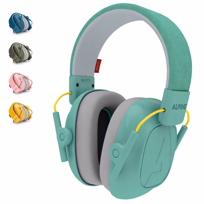 Alpine Muffy Mint - Casque atténuateur pour enfant