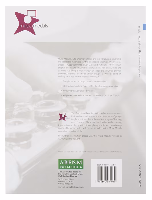 MS Flute Ensemble Pieces - Silver - Partition pour flute traversiere