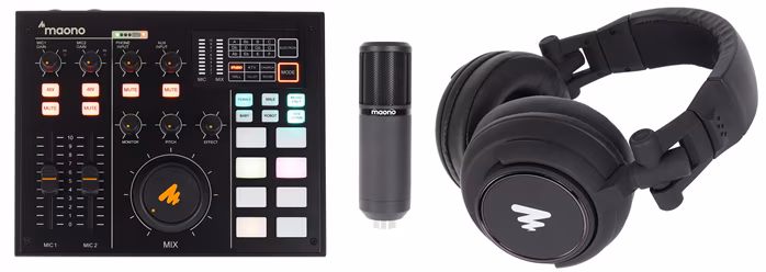 Maono AU-AM100-K2 - Pack d'enregistrement á domicile