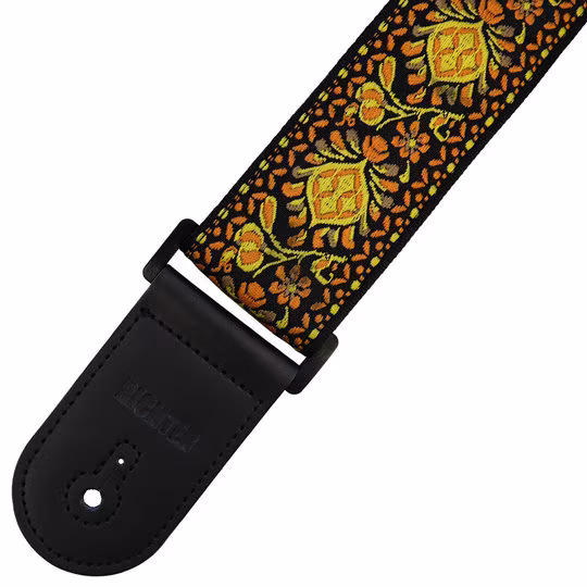 Richter Retro Yellow - Sangle de guitare