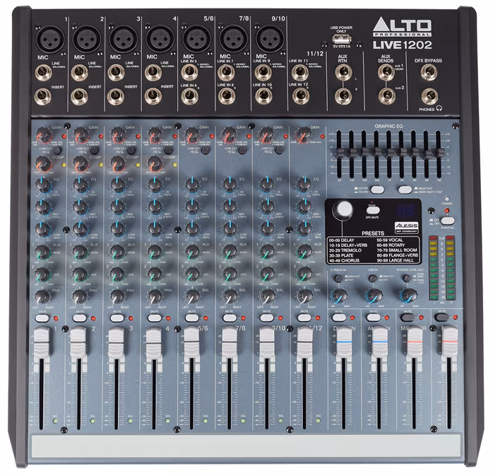 Alto Live 1202 - Console de mixage numérique