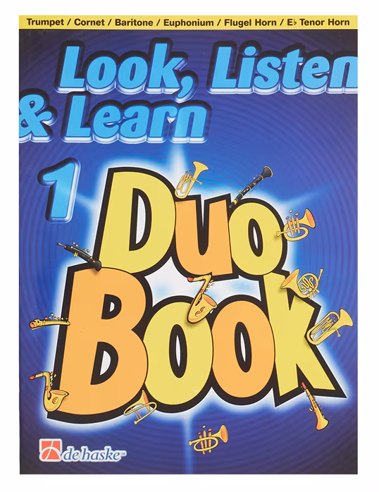 MS Look, Listen & Learn - Duo Book 1 - École de trompette