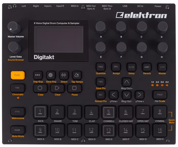 Elektron Digitakt (déballé) - Groovebox