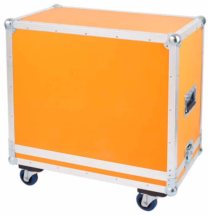 Razzor Cases Orange Rockerverb MKIII 50 combo DELUXE 20mm Case - Combo Flight Case