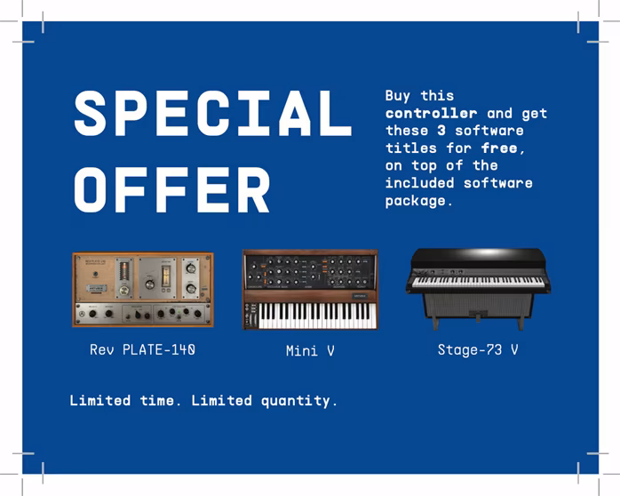 Arturia KeyLab Essential 88 Black Edition (utilisé) - USB/MIDI keyboard