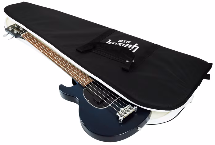 Gibson Les Paul Junior Tribute DC Bass Blue Stain (déballé) - Basse électrique