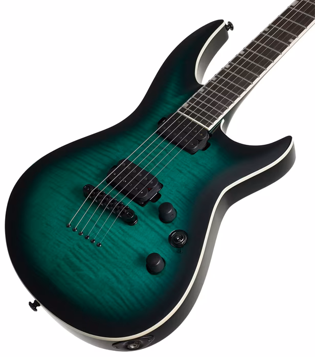 ESP LTD H3-1000 FM BLKTB - Guitare électrique
