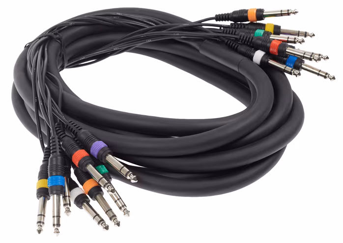Adam Hall K3L8VV0500 - Câble multi paire