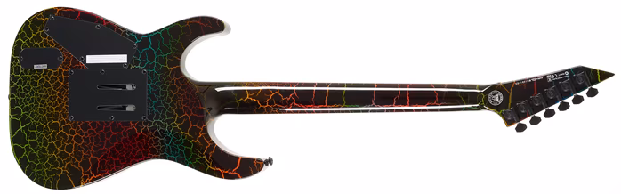 ESP LTD M-1 Custom 87 Rainbow Crackle - Guitare électrique