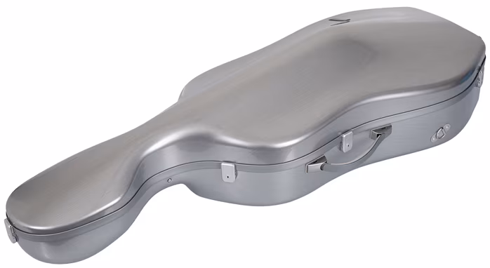 Bam DEF1005XLA Violoncello Aluminium Brossé - Housse rigide pour violoncelle