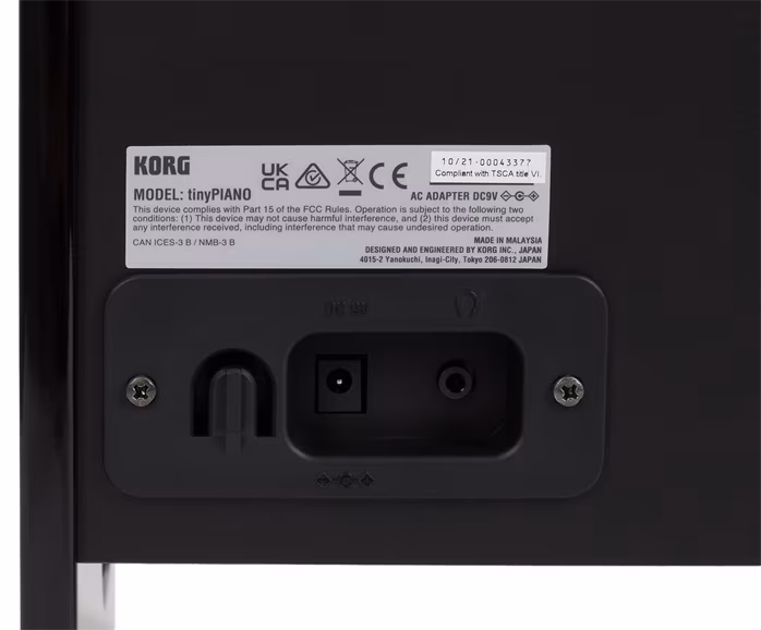 Korg Tiny Piano BK - Piano pour enfant