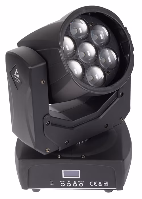 Fractal MINI 715 ZOOM WASH - Projecteur Robotisé