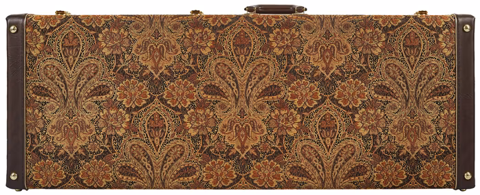 PRS Multi-Fit Hard Case, Brown Paisley, Brown Interior - Coffret pour guitare électrique