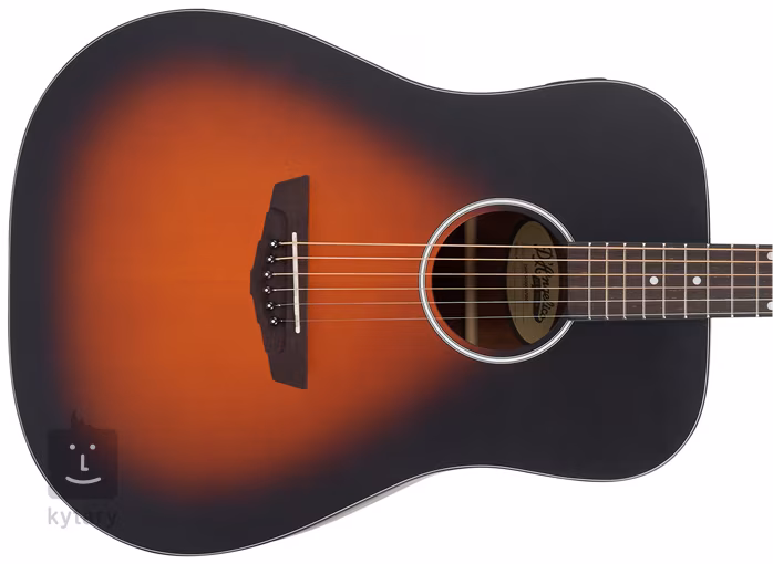 D'Angelico Lexington LS Dreadnought E Satin Vintage Sunburst - Guitare électroacoustique