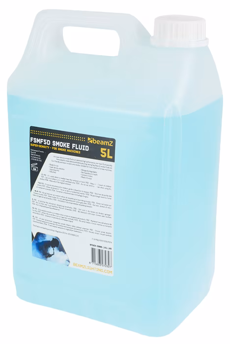 BeamZ FSMF5D Smoke Fluid 5L Super-Density - Contenu
