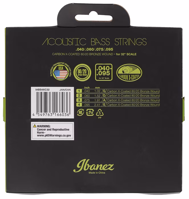 Ibanez IABS4XC32 - Cordes pour basse acoustique