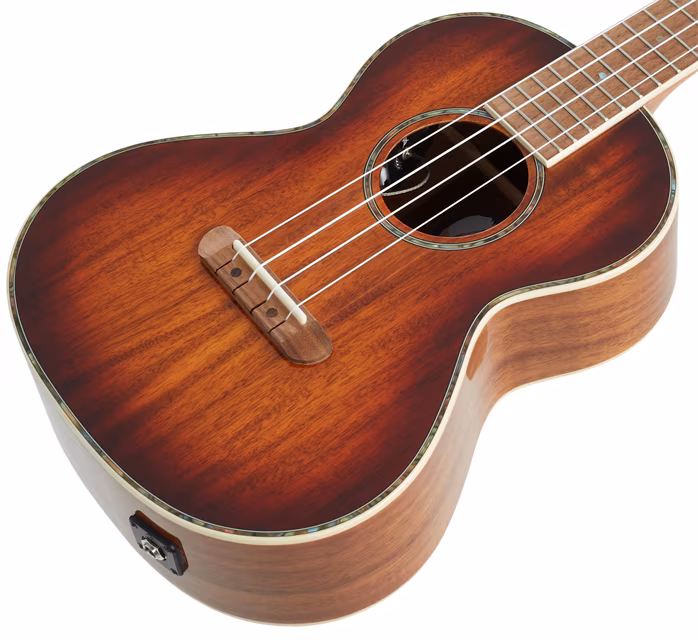 Fender Montecito Tenor Ukulele WN SEB - Ukulélé électroacoustique
