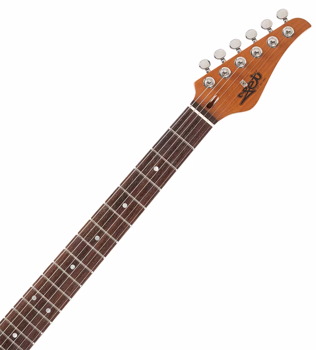 JET Guitars JS-450Q TB R - Guitare électrique