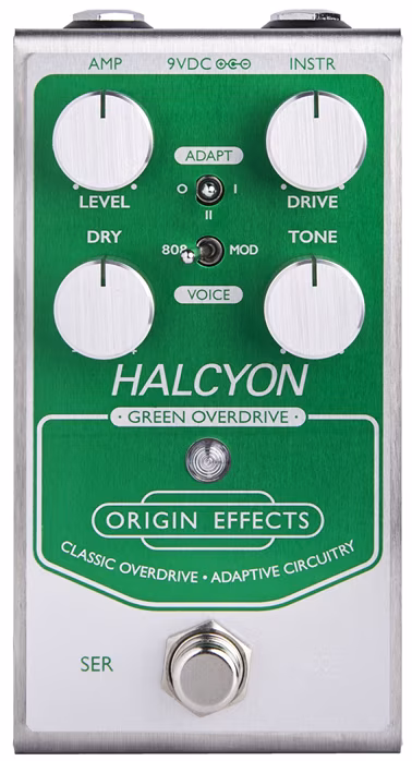 Origin Effects Halcyon Green Overdrive - Effet guitare