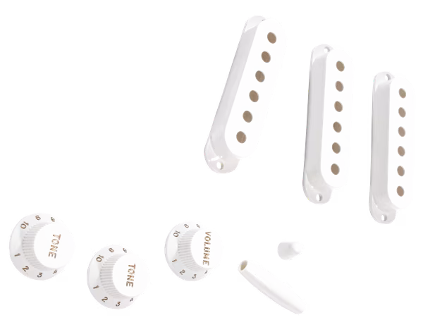 Fender Accessory Kit, Pure Vintage '50s Stratocaster, Eggshell - Hardware pour guitare