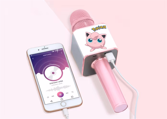 OTL Pokémon Jigglypuff Karaoke Microphone - Microphone ? condensateur