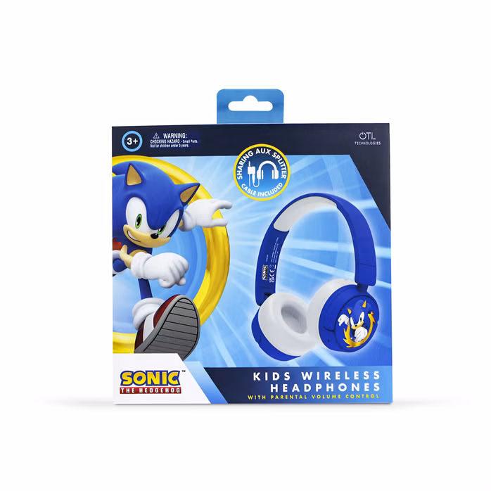 OTL Sonic the Hedgehog Kids Wireless Headphones - Écouteurs sans fil