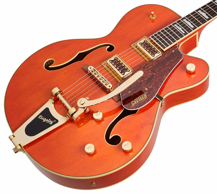Gretsch G5420TG Limited Edition Electromatic 50s Hollow Body Single-Cut OR - Guitare semi acoustique