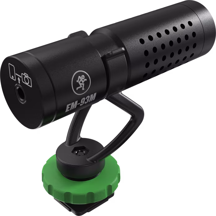 Mackie EM-93M - Microphone pour Caméra/Smartphone
