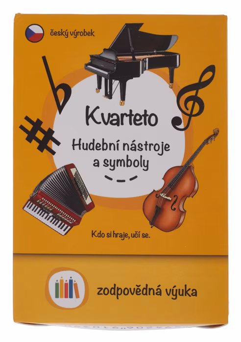 Zodpovědná výuka Kvarteto: Hudební nástroje a symboly - Manuel de Musique