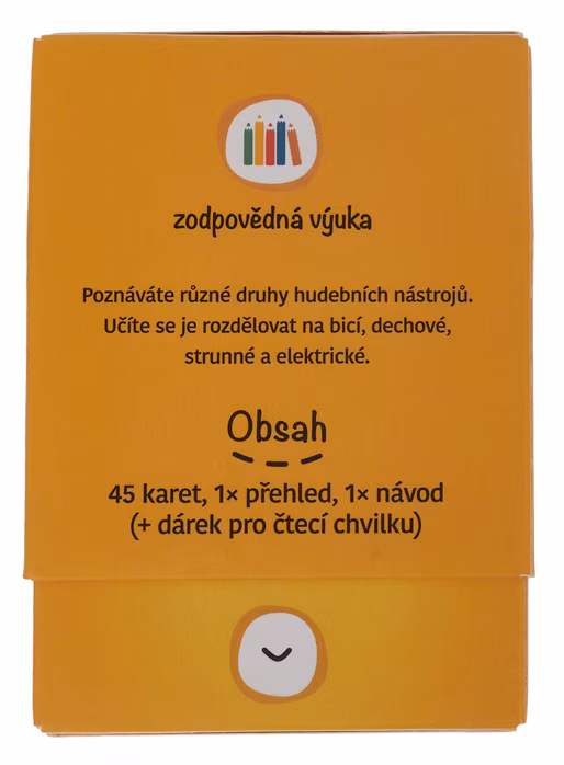 Zodpovědná výuka Já mám, kdo má? Hudební nástroje - Manuel de Musique