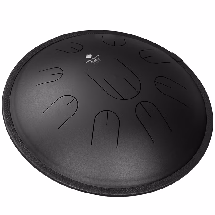 Sela 14" Melody Tongue Drum D Kurd Black - Tongue drum