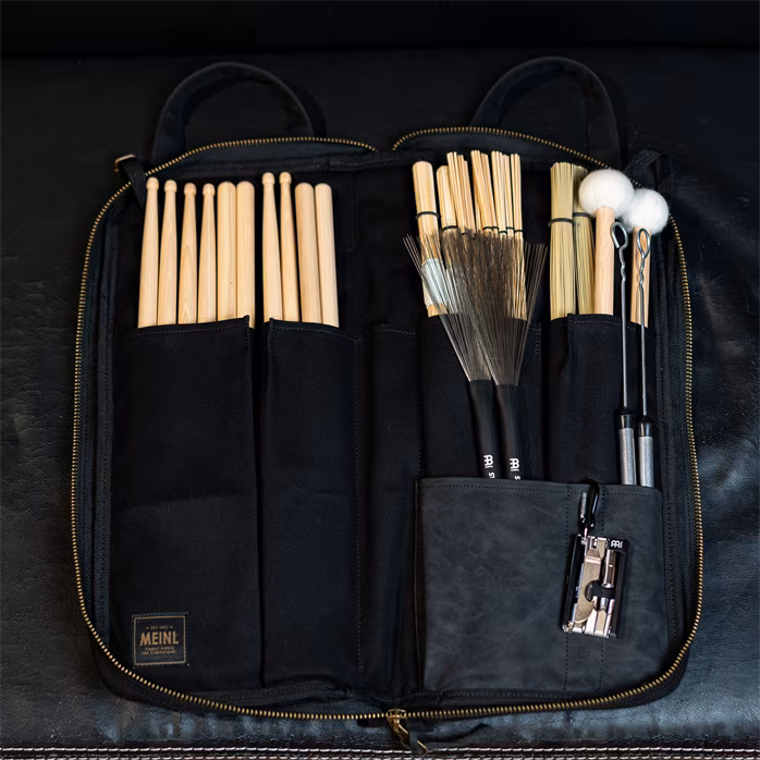 Meinl Waxed Canvas Classic Black Stick Bag - Étui pour baguettes