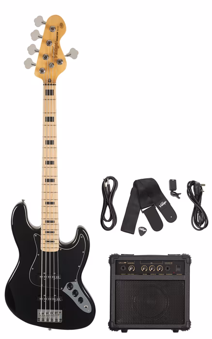 Vintage V495 Coaster Series Pack V BLK - Ensemble de basse