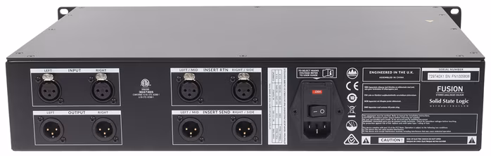 Solid State Logic Fusion - Processeurs d'effet